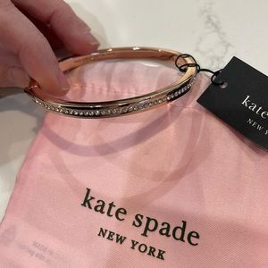 NWT Kate Spade rose gold bracelet